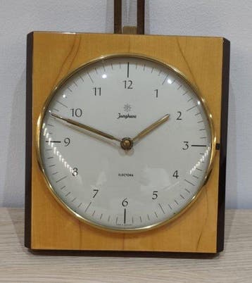 Wandklok - Junghans - Keramiek - 1950-1960