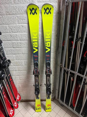 Völkl Racetiger SL + Marker rMotion3 12 GW-160 cm, Overige merken, Gebruikt, Ophalen of Verzenden, Carve