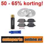 Remschijven + Remblokken Fiat Punto achterzijde, Verzenden, Nieuw, Fiat