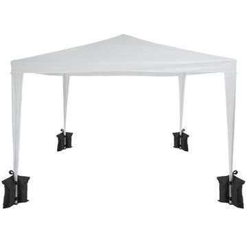 Set van 4 paviljoen gewichten Saborra - zwart, Tuin en Terras, Partytenten, Verzenden, Nieuw