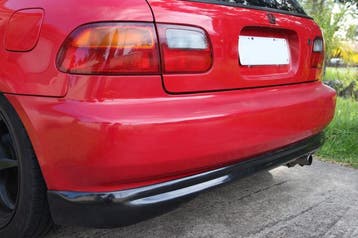 PU Design Achterlip Type R Style Honda Civic, Honda, Nieuw, Ophalen of Verzenden, Achter