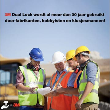 3M Dual Lock – 5 Meter – Heavy Duty Klittenband Zelfklevend, Ophalen of Verzenden, Nieuw