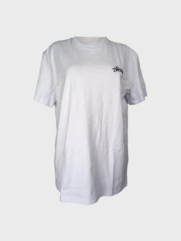 Stüssy T-shirt Dames maat XL Wit, Stüssy, Wit, Maat 46/48 (XL) of groter, Ophalen of Verzenden