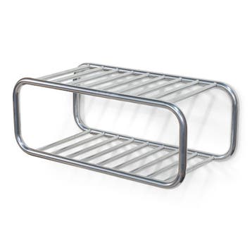 Spinder Design Retro schoenenrek - groovy chrome, Verzenden, Nieuw