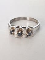 Zonder minimumprijs - Cocktailring Zilver Diamant