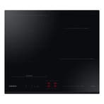 Samsung NZ64B6056GK Inductiekookplaat 60 cm Zwart Inbouw, Nieuw, Inbouw, Inductie, 4 kookzones
