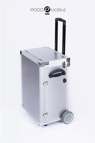 PodoMobile Maxi Pedicure Trolley Brush Silver, Witgoed en Apparatuur, Persoonlijke-verzorgingsapparatuur, Hand- en Voetverzorging