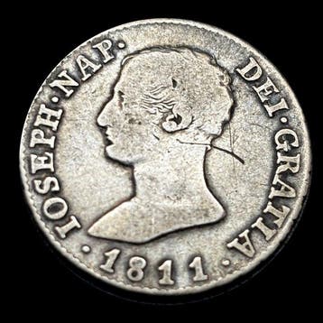Spanje. Jose Napoleón. 4 Reales 1811 AI - Madrid (Zonder
