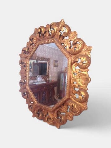 Spiegel - Hout, Glas