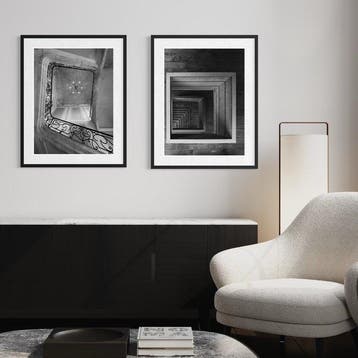 Fabio Accorrà - Opposing lines Series (framed)