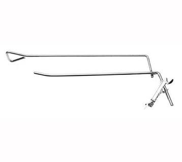 Bgs Technic Wandhaak enkel met klapsluiting 200 x 4,8 mm, Verzenden, Nieuw