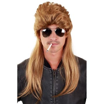 Herenpruik met matje blond lang - Herenpruiken, Verzenden, Nieuw