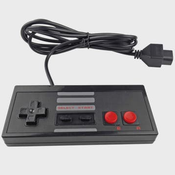 Retro NES Controller - Klassieke 8-bit Gamepad voor Nintendo, Verzenden, Nieuw