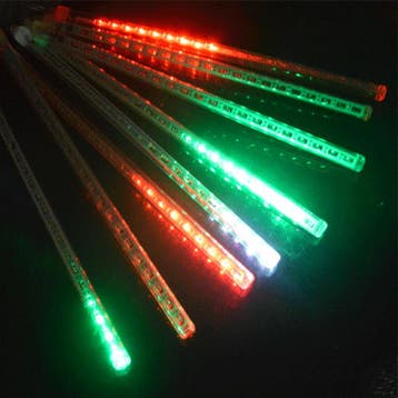 Kerst - LED Meteoorregen Buis - 50 cm - RGB, Diversen, Ophalen of Verzenden, Nieuw