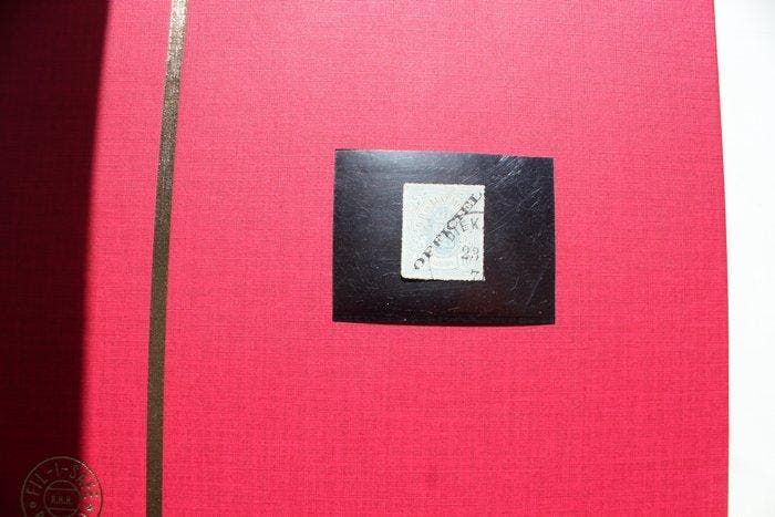 Luxemburg 1860 - Luxemburg Dienst 3 stempel Diek(irch)., Postzegels en Munten, Postzegels | Europa | Overig