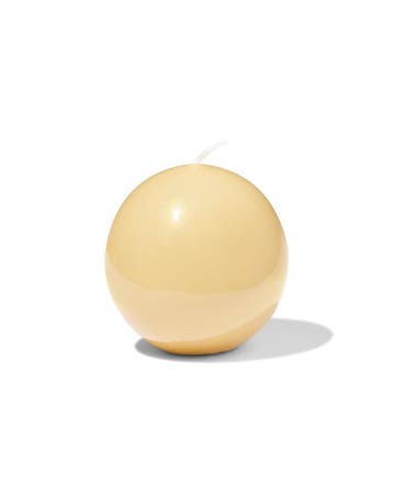 HEMA Bolkaars 7cm glad lichtgeel, Verzenden, Nieuw