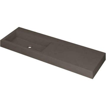 INK Momento Wastafel Quartz Wasbak Links Zonder Kraangat -, Ophalen of Verzenden, Nieuw