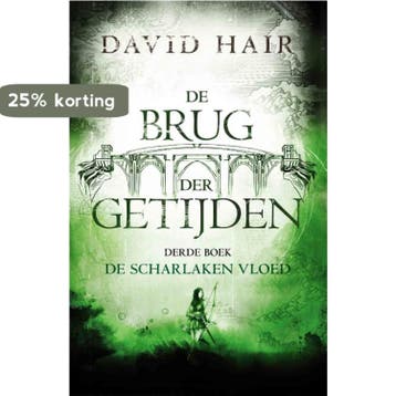 De scharlaken vloed / De Brug der Getijden / 3 - David Hair, Boeken, Verzenden, Gelezen, David Hair