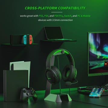 BINNUNE BG02 Gaming Headset met Microfoon - Bedraad, Compati, Verzenden, Nieuw