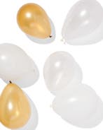 HEMA Ballonnenboog 20-30cm goud - 75 stuks, Verzenden, Nieuw