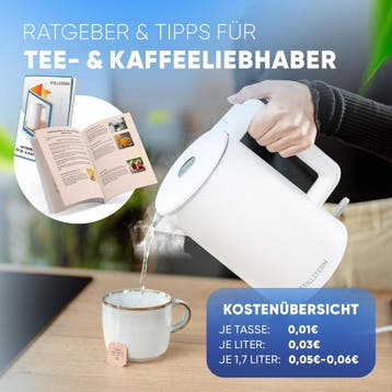 Waterkoker met temperatuurregeling - RVS - 1,7L - 2200W - Wi, Verzenden, Zo goed als nieuw