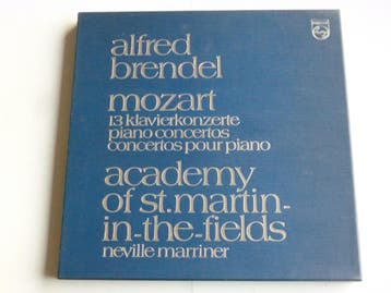 Mozart - 13  Klavierkonzerte / Alfred Brendel, Marriner (8 L, Cd's en Dvd's, Vinyl | Klassiek, Ophalen of Verzenden, Zo goed als nieuw