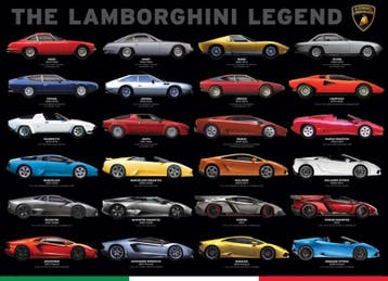 The Lamborghini Legend (Voertuigen, Puzzels), Ophalen of Verzenden, Nieuw