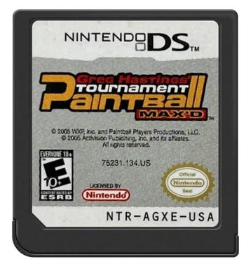 Greg Hastings' Tournament Paintball Max'd [Cart Only], Verzenden, Nieuw