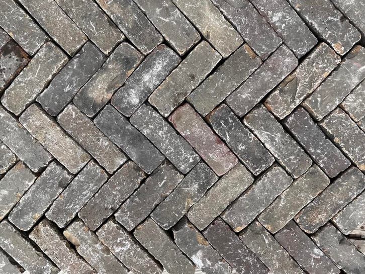 Oude gebakken dikformaten Doorn (op pallets), Tuin en Terras, Tegels en Klinkers, Keramiek, Ophalen of Verzenden