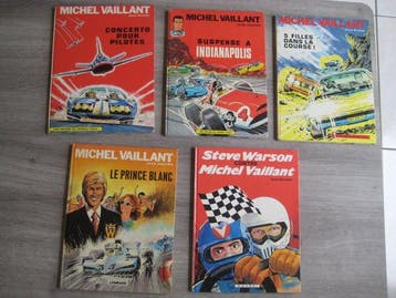 Michel Vaillant - 5x C - EO/Ré - 5 Album - 1968/1981, Nieuw