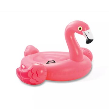 Intex flamingo luchtmatras roze 142x137 cm met handgrepen..., Ophalen of Verzenden, Nieuw