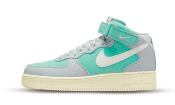 Nike Air Force 1 Mid 07 LX Grey Fog Enamel Green, Nieuw
