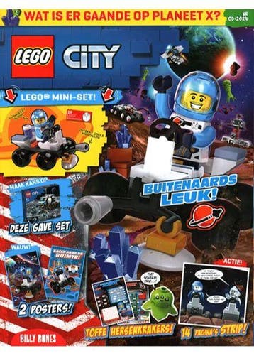 Lego City abonnement 6 nummers cadeau abonnement, Verzenden, Nieuw, Sport en Vrije tijd