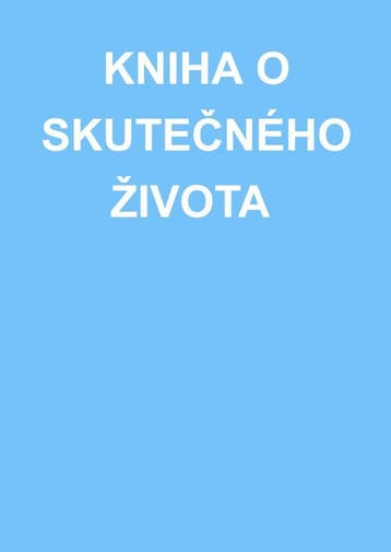 Kniha O Skuteného Života | Anna Maria Hosta | Nieuw, Ophalen of Verzenden, Nieuw, Anna Maria Hosta