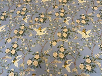 Het Hemelse Tuin der Witte Reigers - Meubelstof - 3 m - 2.8