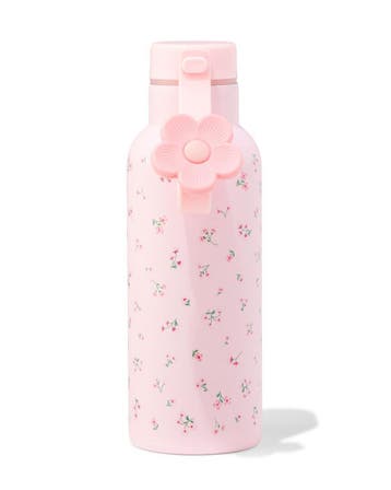 HEMA Waterfles 500ml rvs bloemen, Verzenden, Nieuw