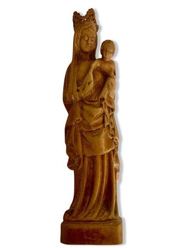 Lucien Pessey - Beeld, Heilige Maria met Kind - Vierge à