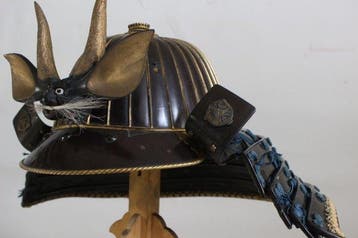 Kabuto - Japan - E3-595 32 Ken Kakifukurin Suji Kabuto met