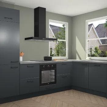 Onyxgrijze keuken Salzburg 110878, Verzenden, Nieuw