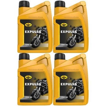Kroon Olie Aanbieding: 4 X Expulsa 10W40 1L, Verzenden