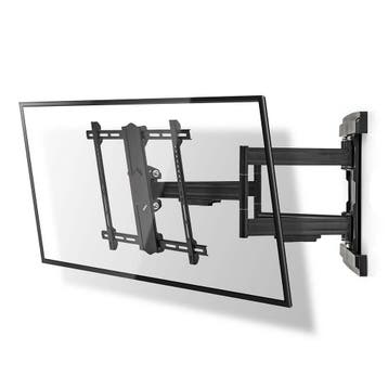 Draaibare TV beugel 37-80 inch tot 70 kg - 80 cm van de muur, Audio, Tv en Foto, Televisiebeugels, Ophalen of Verzenden, Nieuw