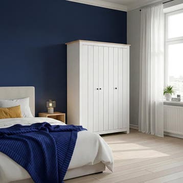 Kledingkast Vasand 175x120x52 cm [en.casa], Verzenden, Nieuw