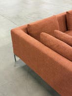 BB Italia Charles | Terracotta | NIEUWSTAAT + GARANTIE, 300 cm of meer, Ophalen of Verzenden, Zo goed als nieuw, Bank Hoekbank Bankstel Bankje Loungebank Banken Chaise Lounge 