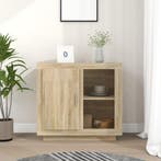vidaXL Dressoir 80x40x75 cm sonoma eikenkleurig, Huis en Inrichting, Kasten | Dressoirs, Verzenden, Nieuw, 50 tot 100 cm, 25 tot 50 cm