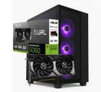 Gaming PC i5-14400F 32GB 1TB NVMe RTX 5060 8GB W11pro, I5-11400, 32 GB, Virtual Reality, Nieuw