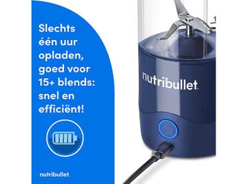 Nutribullet -  Portable  Blender  - Navy Blue, Verzenden, Nieuw, Blender