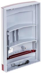 Jablotron JA-1X1A-C-ST RVS cover voor buitensirene