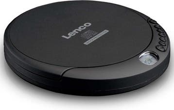 Discman - CD Speler - MP3 Speler - Anti Shock - Zwart - Lenc, Verzenden, Zo goed als nieuw