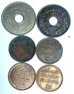 Palestina (Brits Mandaatgebied). 10 Mils 1933 & 1940 + 4 x 1