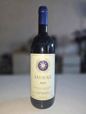 2020 Tenuta San Guido, Sassicaia - Bolgheri - 1 Fles (0,75, Nieuw